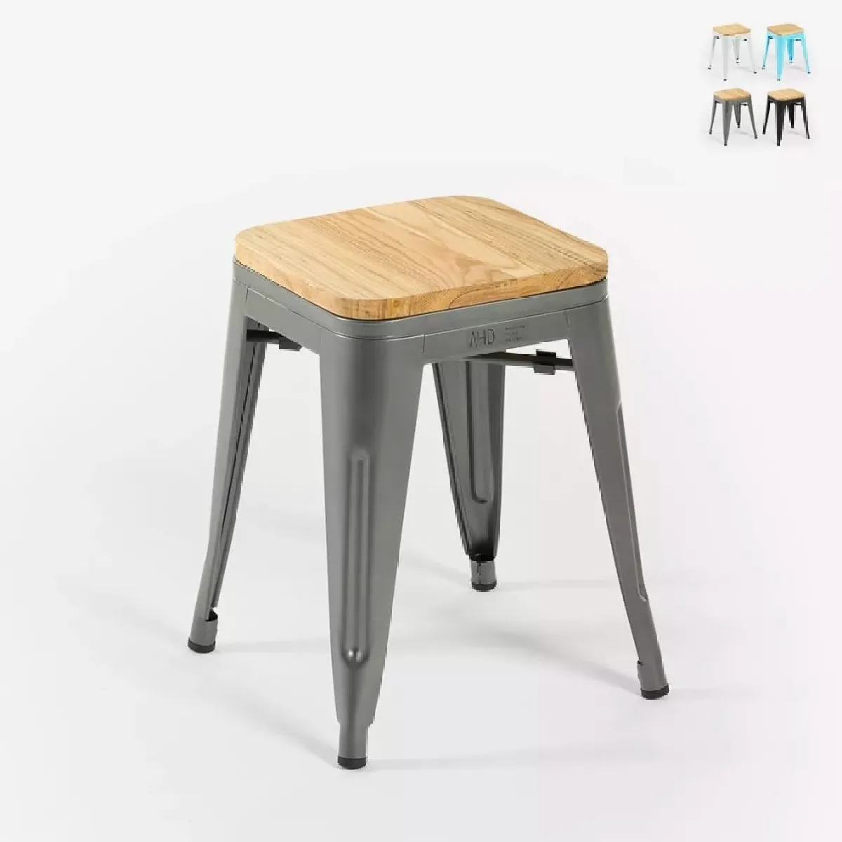 Ahd amazing home design Tabouret Rocket - Gris foncé Ahd amazing home design Tabouret Rocket - Gris foncé