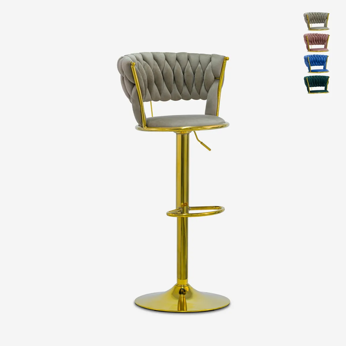 Ahd amazing home design tabouret de bar Macaron - Marron Ahd amazing home design tabouret de bar Macaron - Marron
