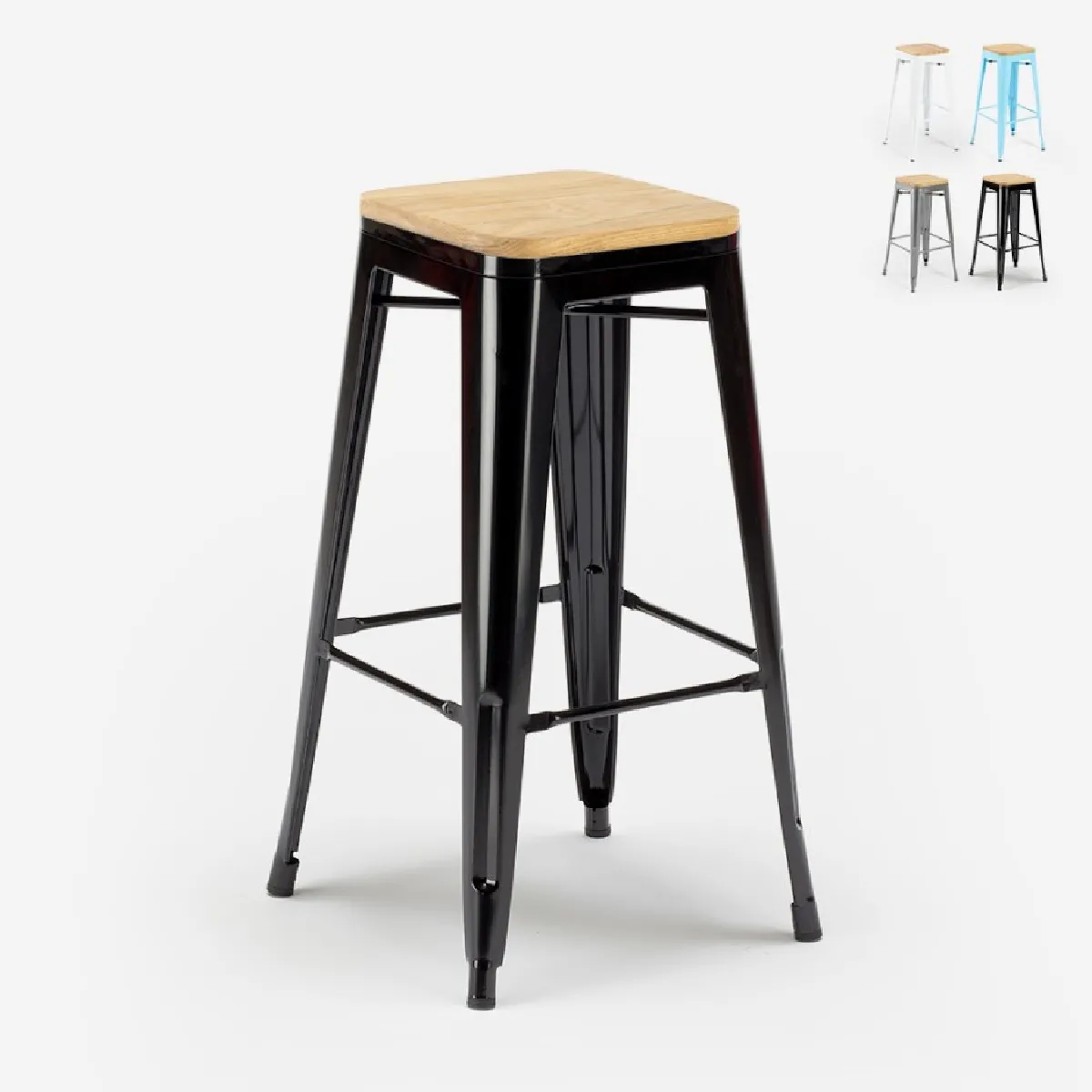 AHD Steel Up Wood - Noir AHD Steel Up Wood - Noir