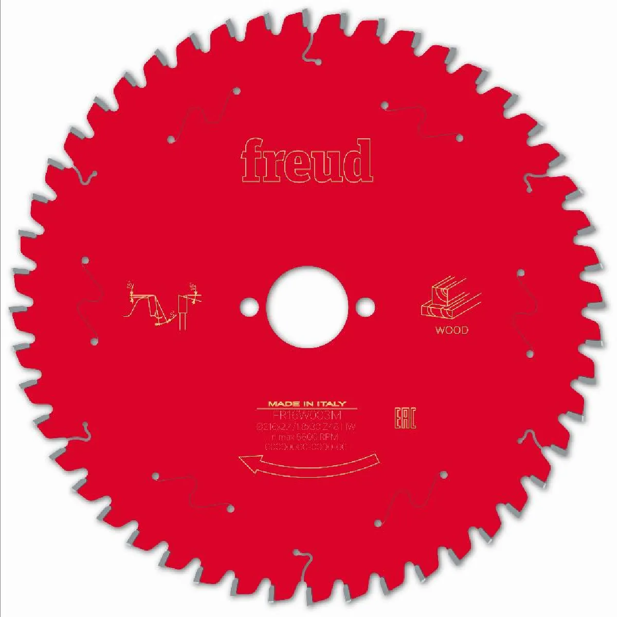 FREUD  lame de scie circulaire bois - rouge