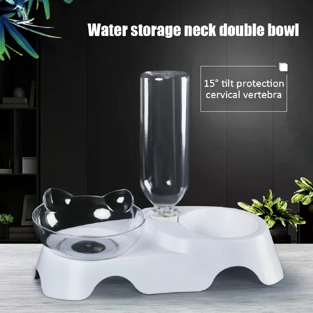 Comparer les prix de Bol antidérapant pour animaux - Double support