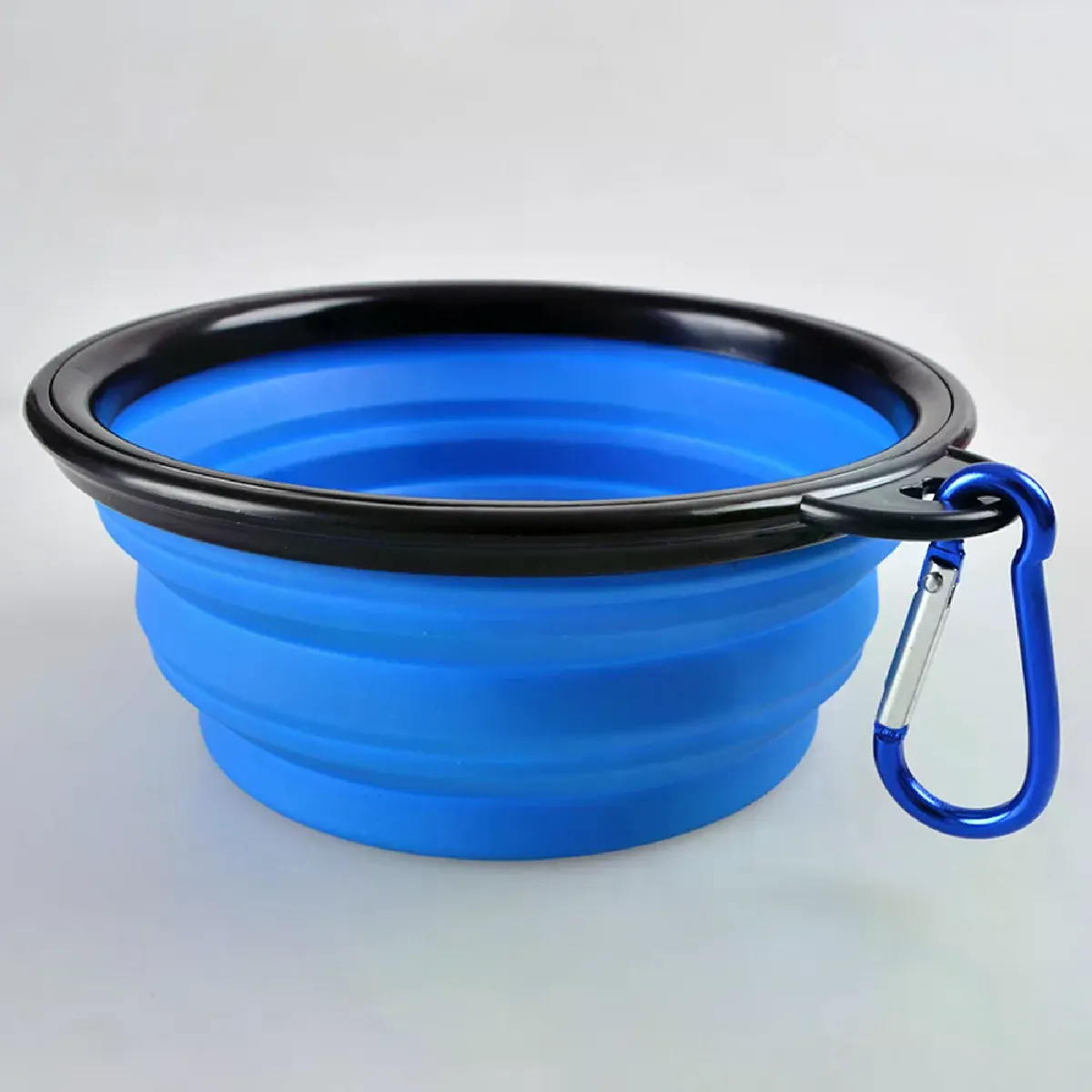 Comparer les prix de Bols à nourriture pliables 1000ml - Rouge/Bleu