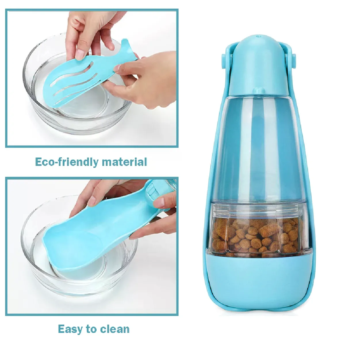 Meilleurs prix pour Abreuvoir Portable pour chiots et chats, distributeur d'eau pour animaux de compagnie, bouteille d'alimentation pour chiens, bol pour voyage en plein air