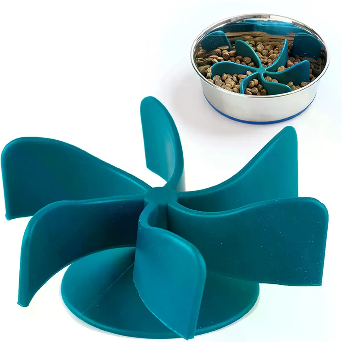 Comparer les prix de Bol à alimentation lente en spirale pour chien et chat, avec insertion, pour ralentir la vitesse d'alimentation