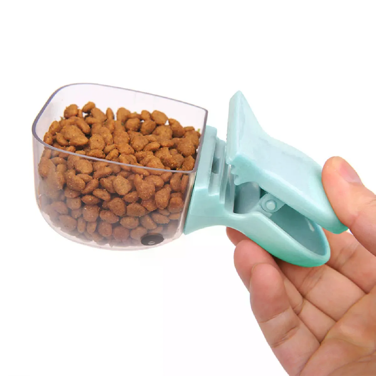 Meilleurs prix pour Mini bol d'alimentation pour animaux de compagnie, pince de stockage de nourriture, pelle Portable, Clip de sac de nourriture pour chien, accessoires ménagers, fournitures