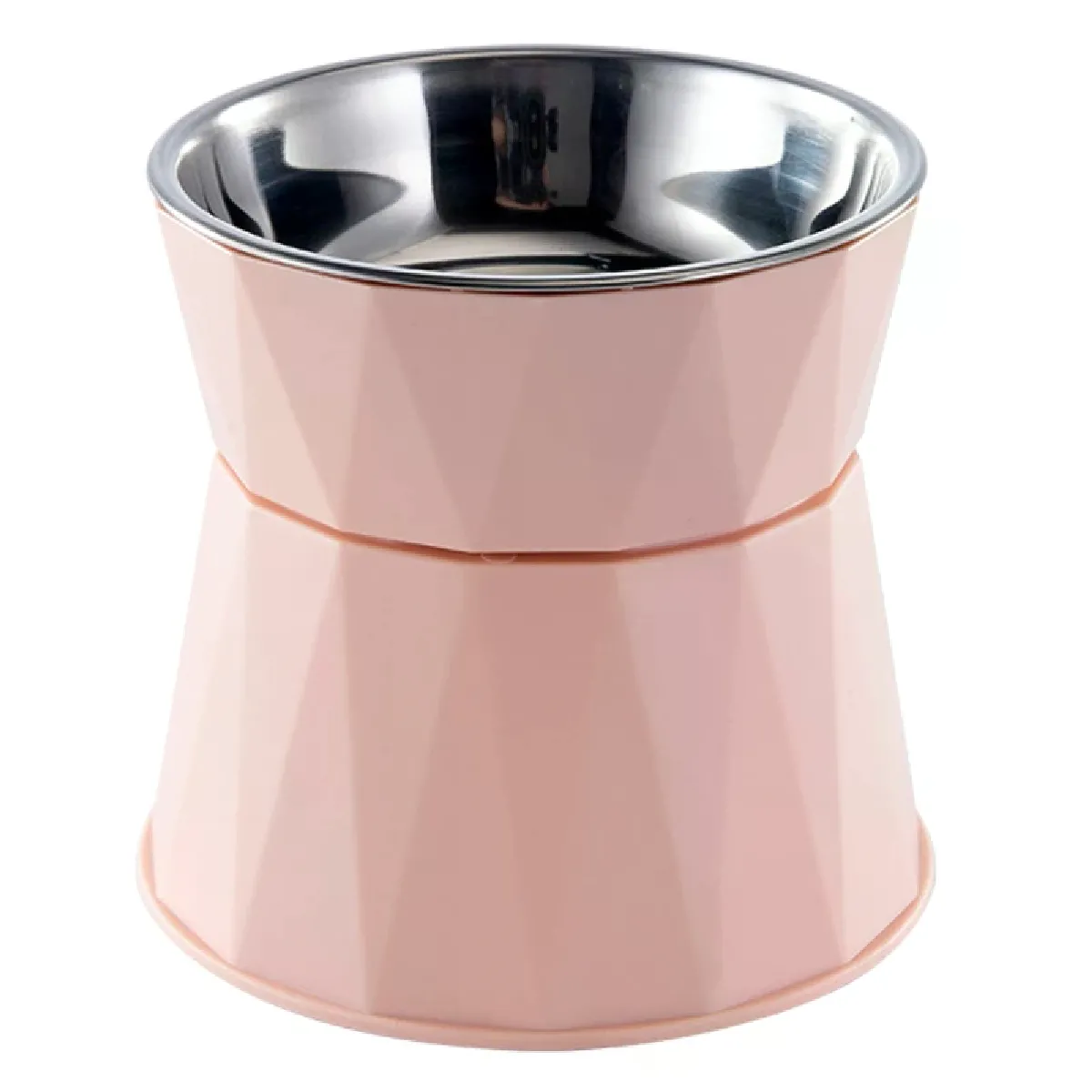 Comparer les prix de Bol surélevé - Inox et support intégré