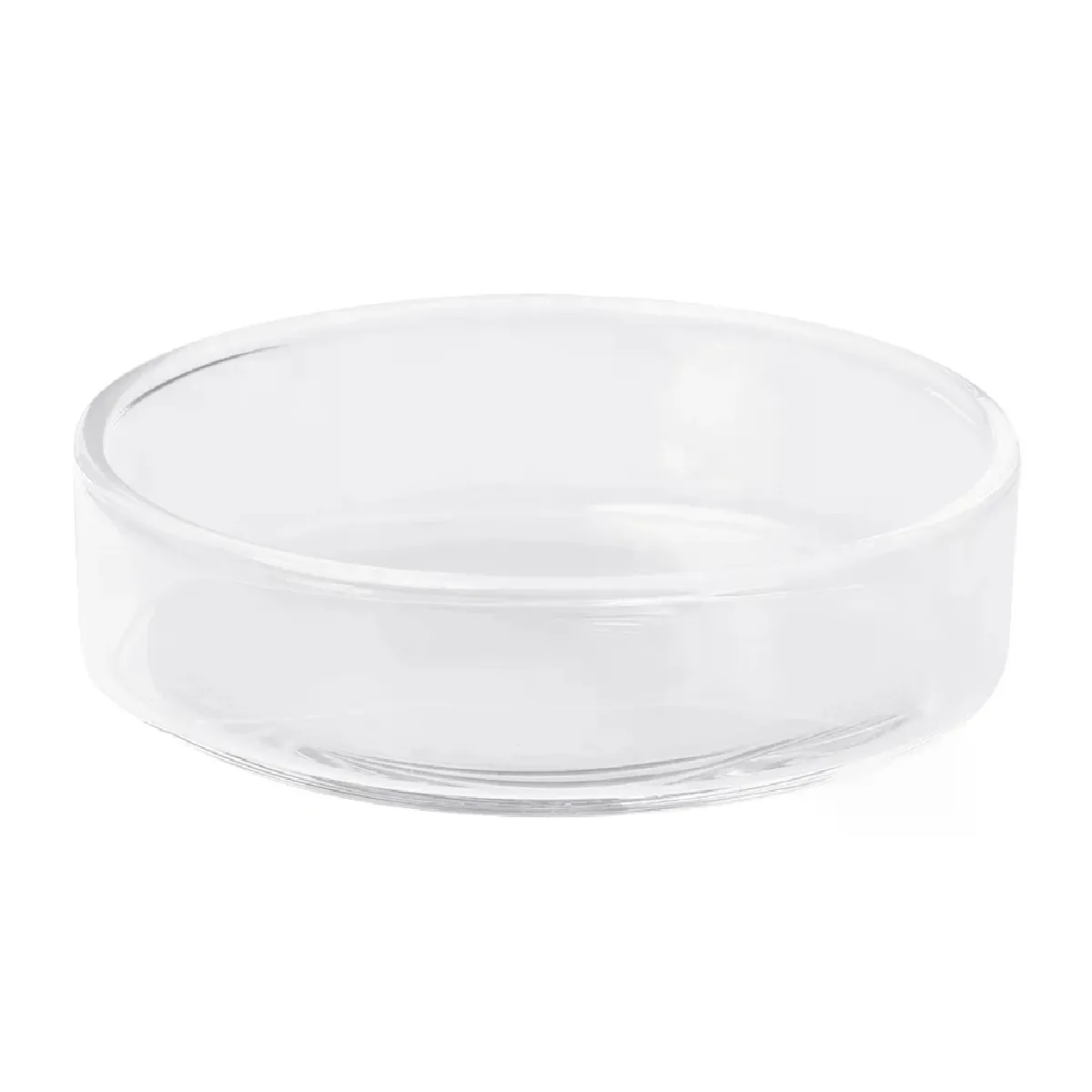 Comparer les prix de Plat rond en verre transparent pour aliments à base de crevettes, bol d'alimentation pour petits poissons, fournitures ornementales, nouveauté 2021