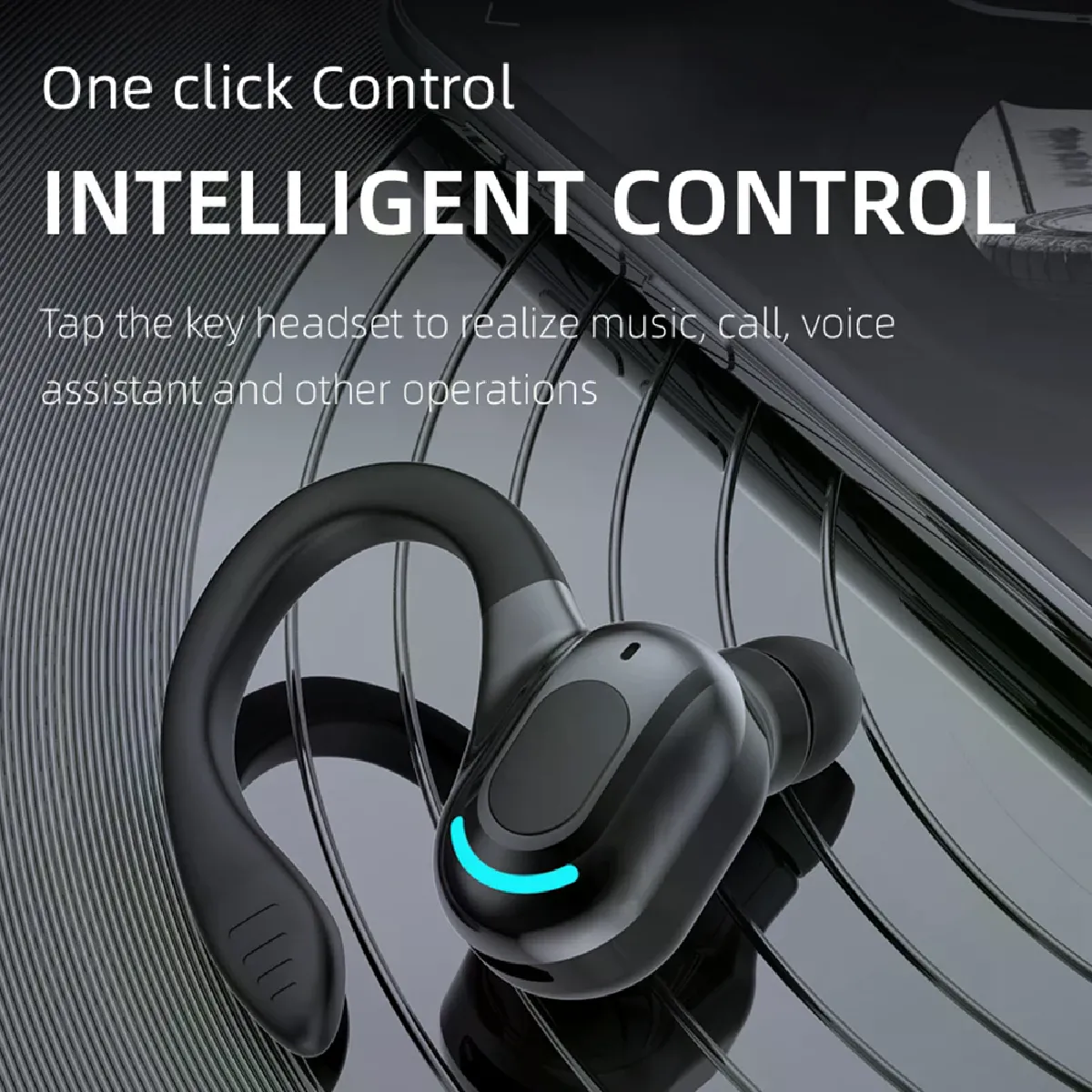 Écouteurs Bluetooth sport Jaune - vue 10