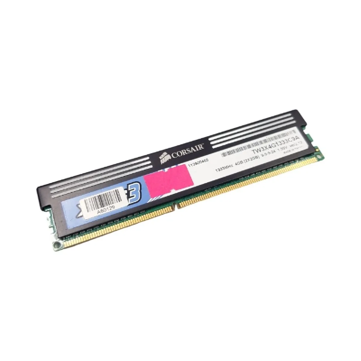 2Go RAM DDR3 TW3X4G1333C9A DIMM Très bon état - vue 2