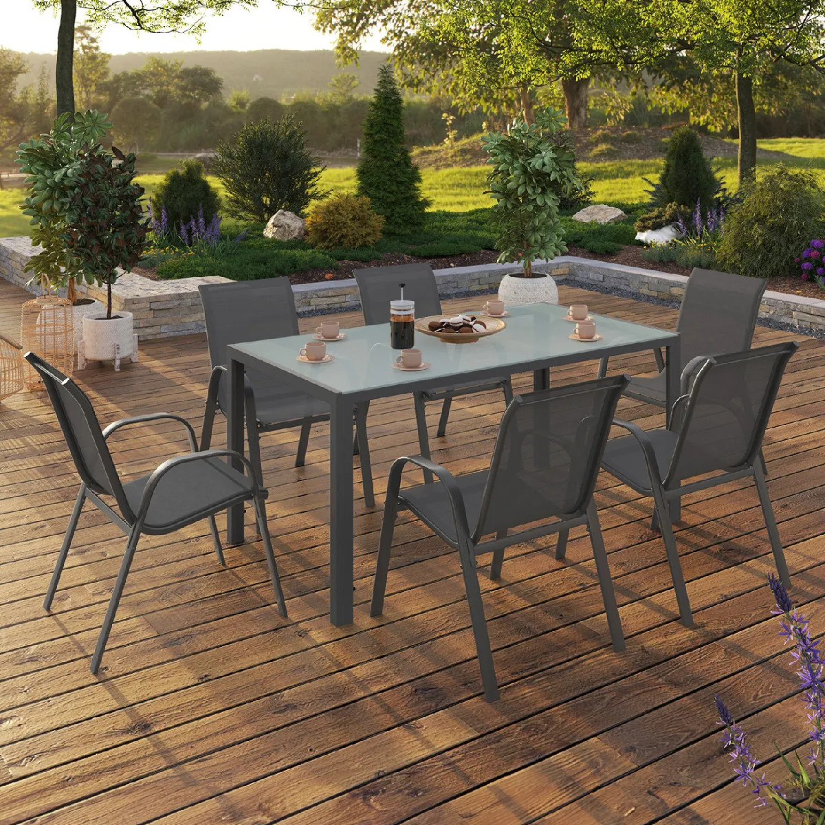 Salon de Jardin MADRID Idmarket
