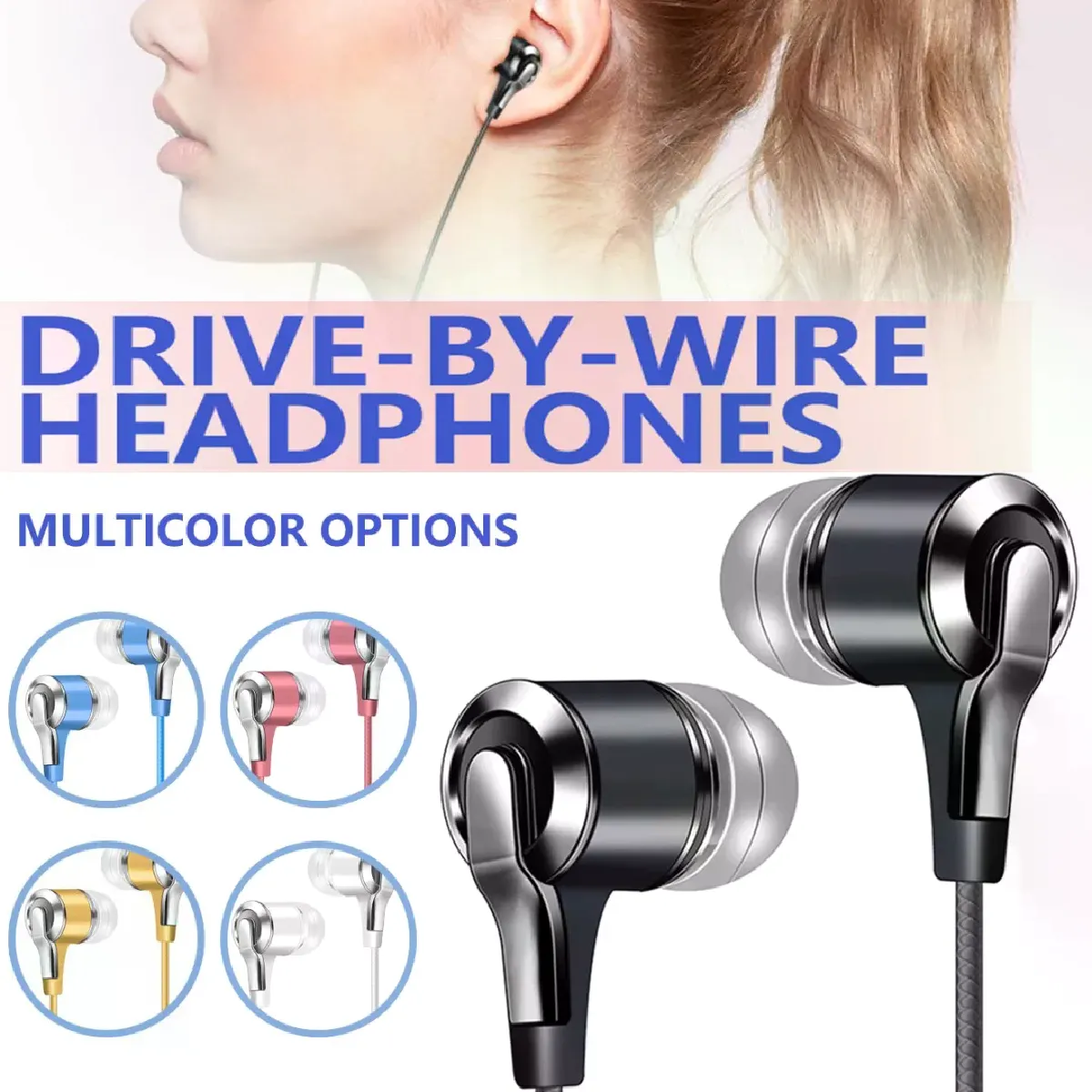 Ecouteurs intra auriculaires sport - vue 2