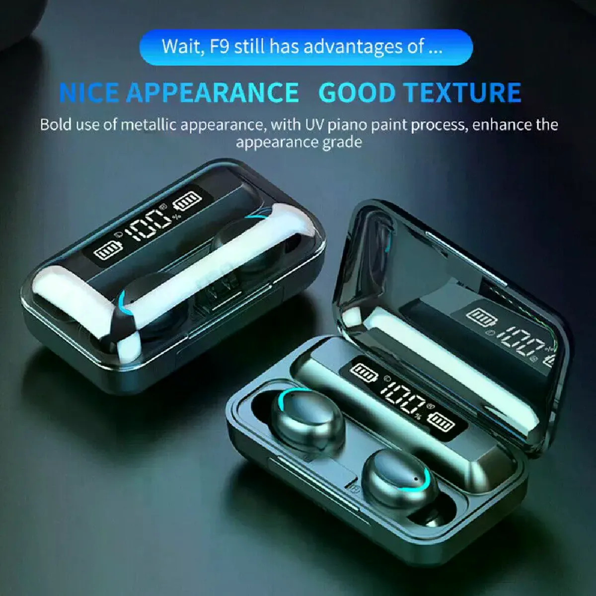Écouteurs TWS Bluetooth 5.0 - Blanc