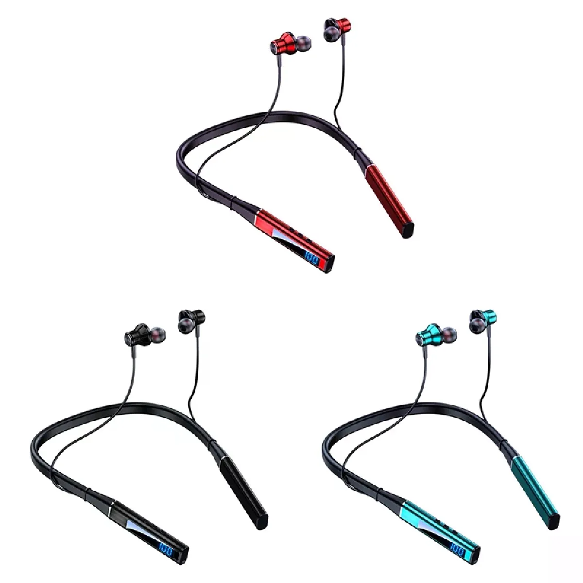 Écouteurs Bluetooth sport Jaune - vue 9