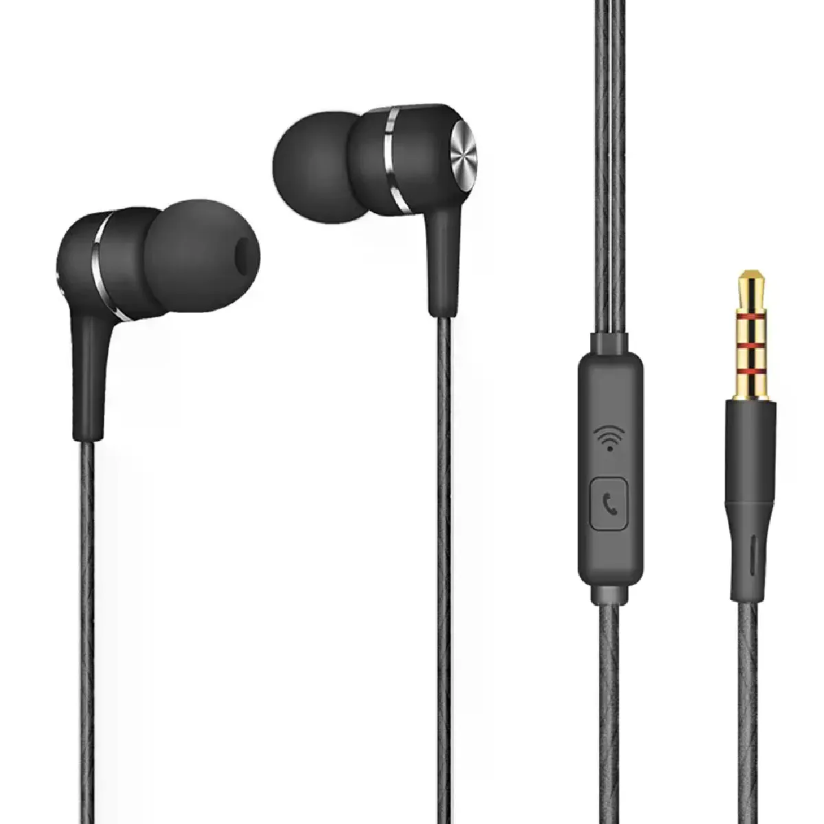 Écouteurs intra-auriculaires - Noir