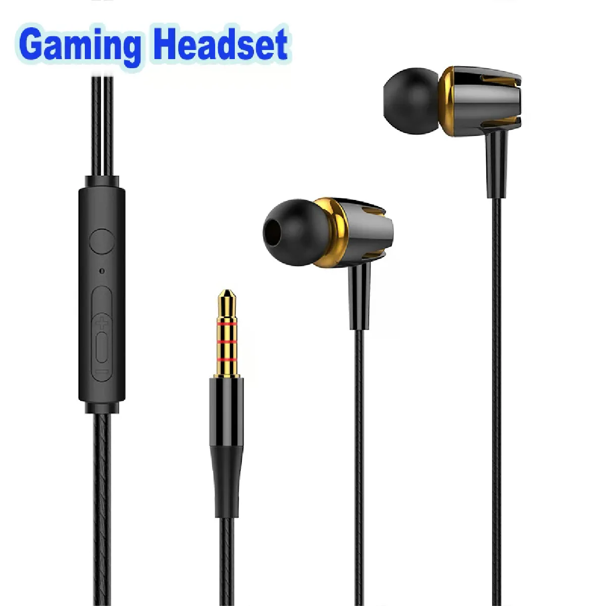 Écouteurs intra auriculaires gamer
