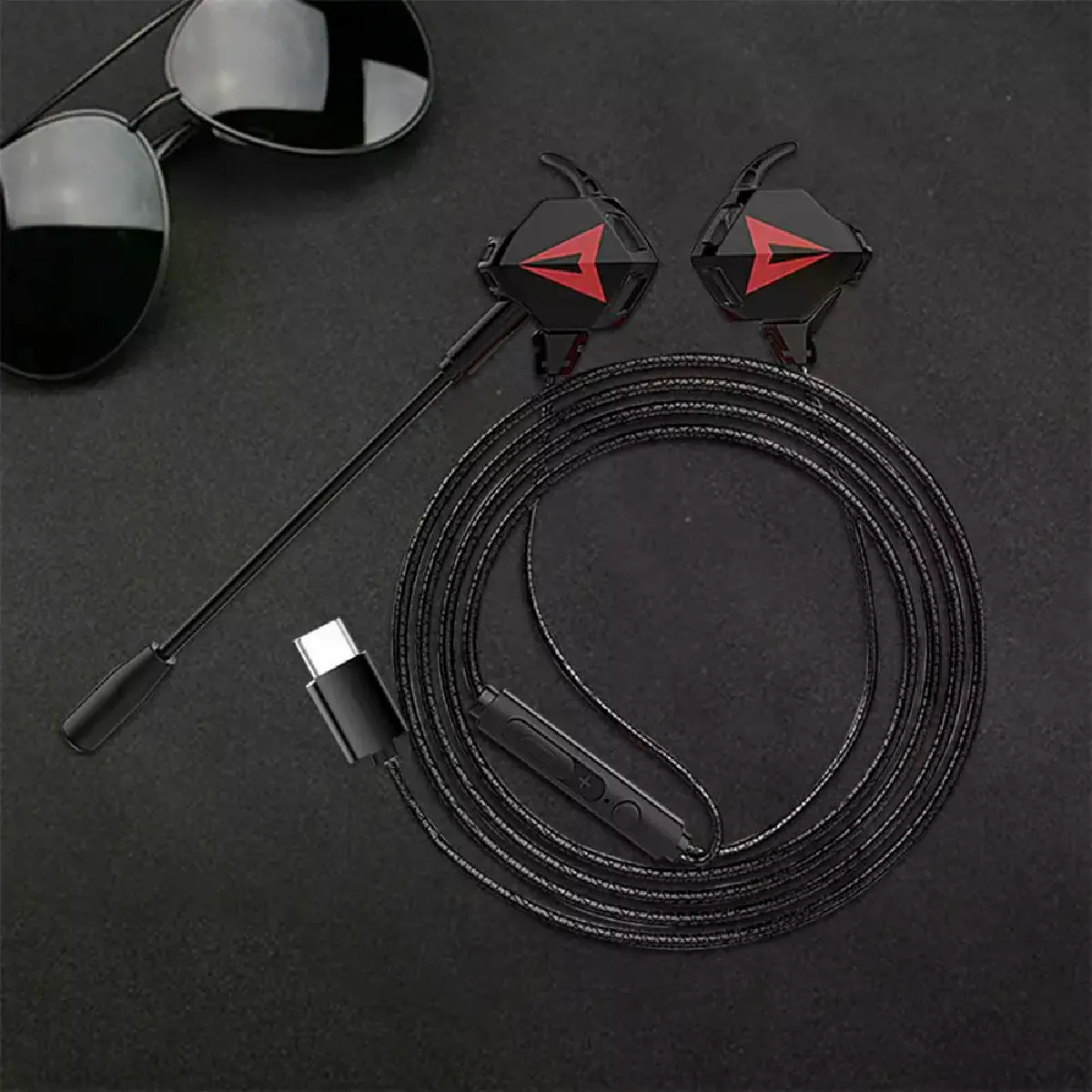 Générique Écouteurs Gaming Filaires - Usb-C