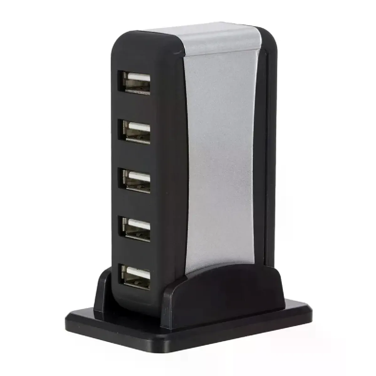 Générique Noir Hub Usb 2.0 À 7 Ports