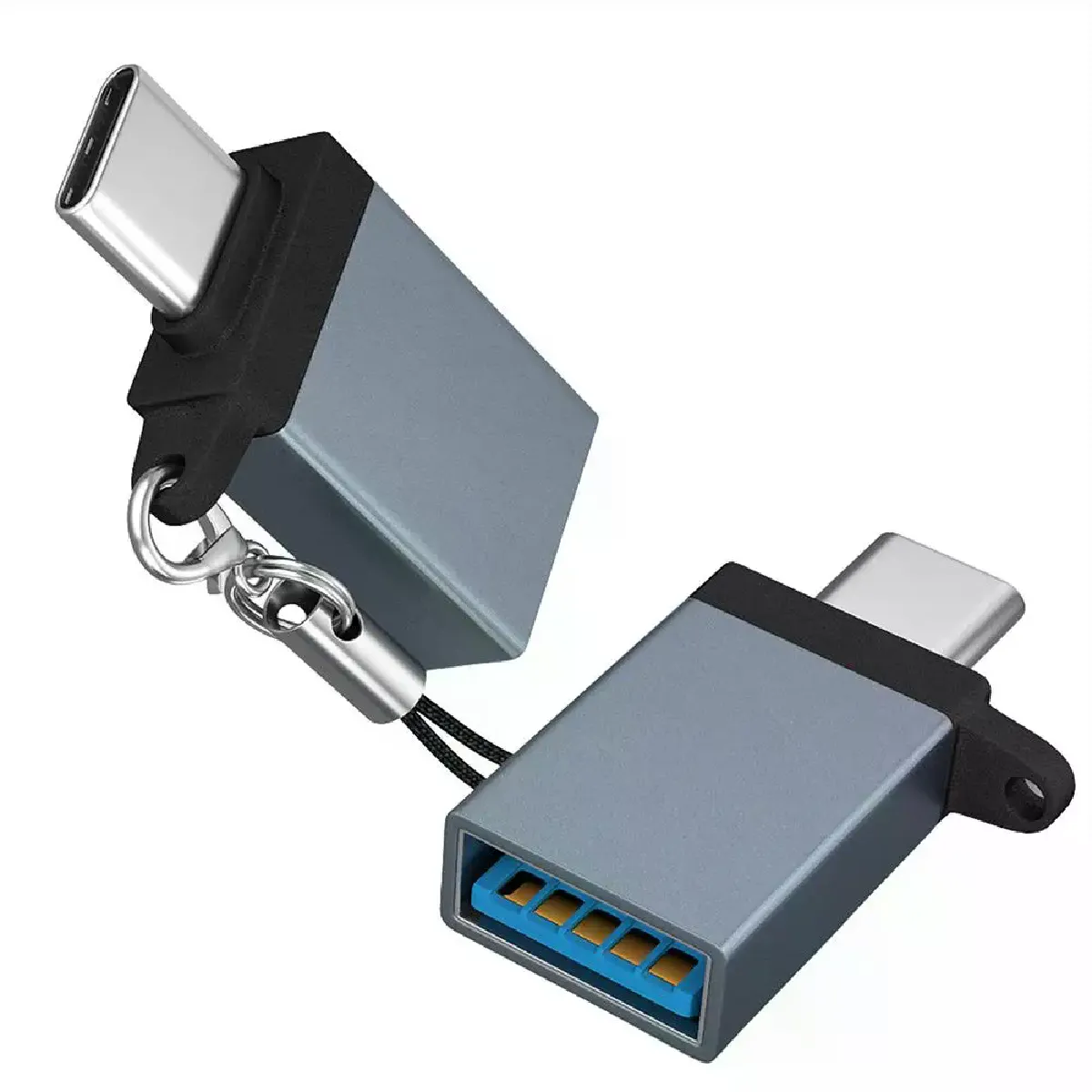 Générique Adaptateur Usb Otg Micro Usb Type-C