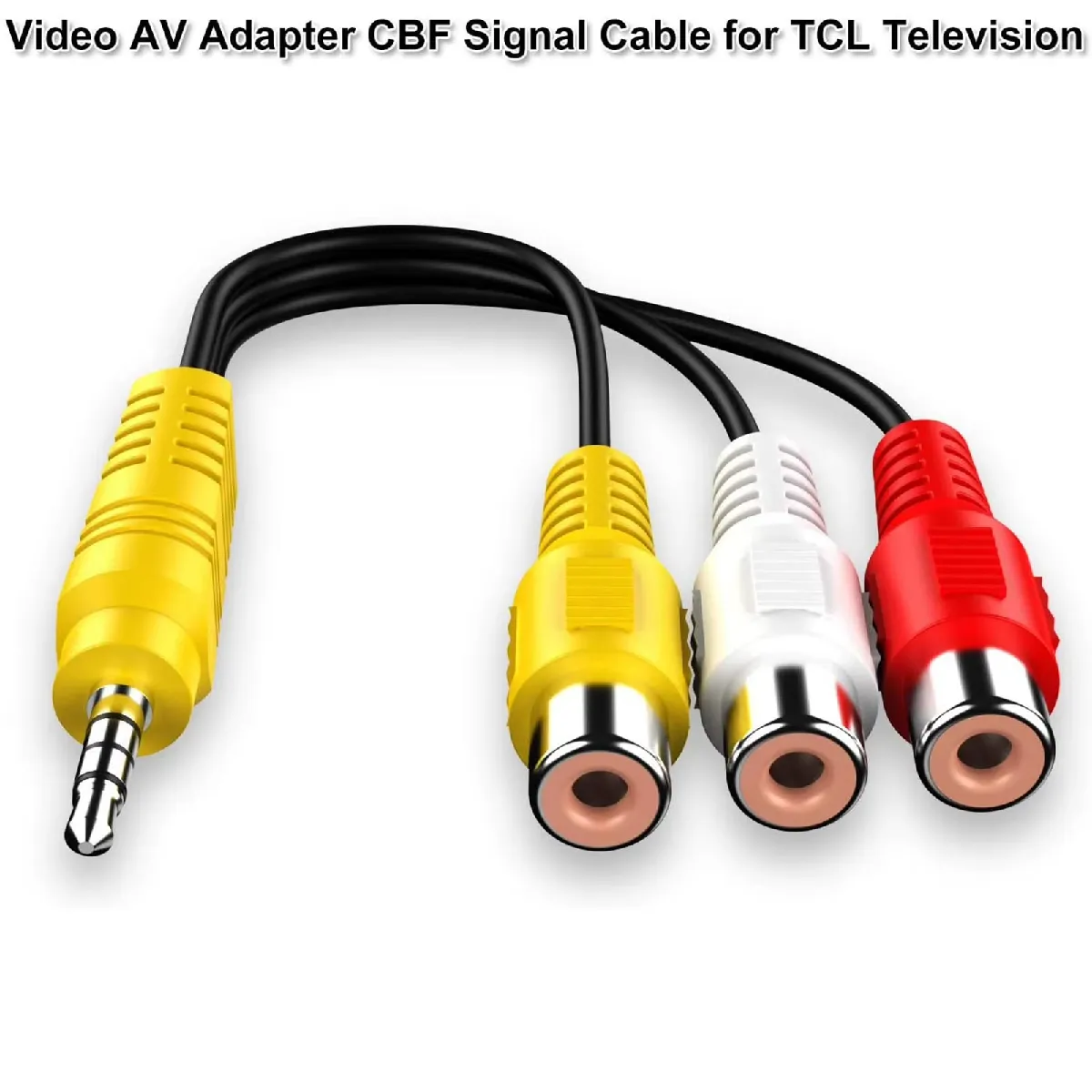 Adaptateur vidéo jack 3,5 mm vers RCA