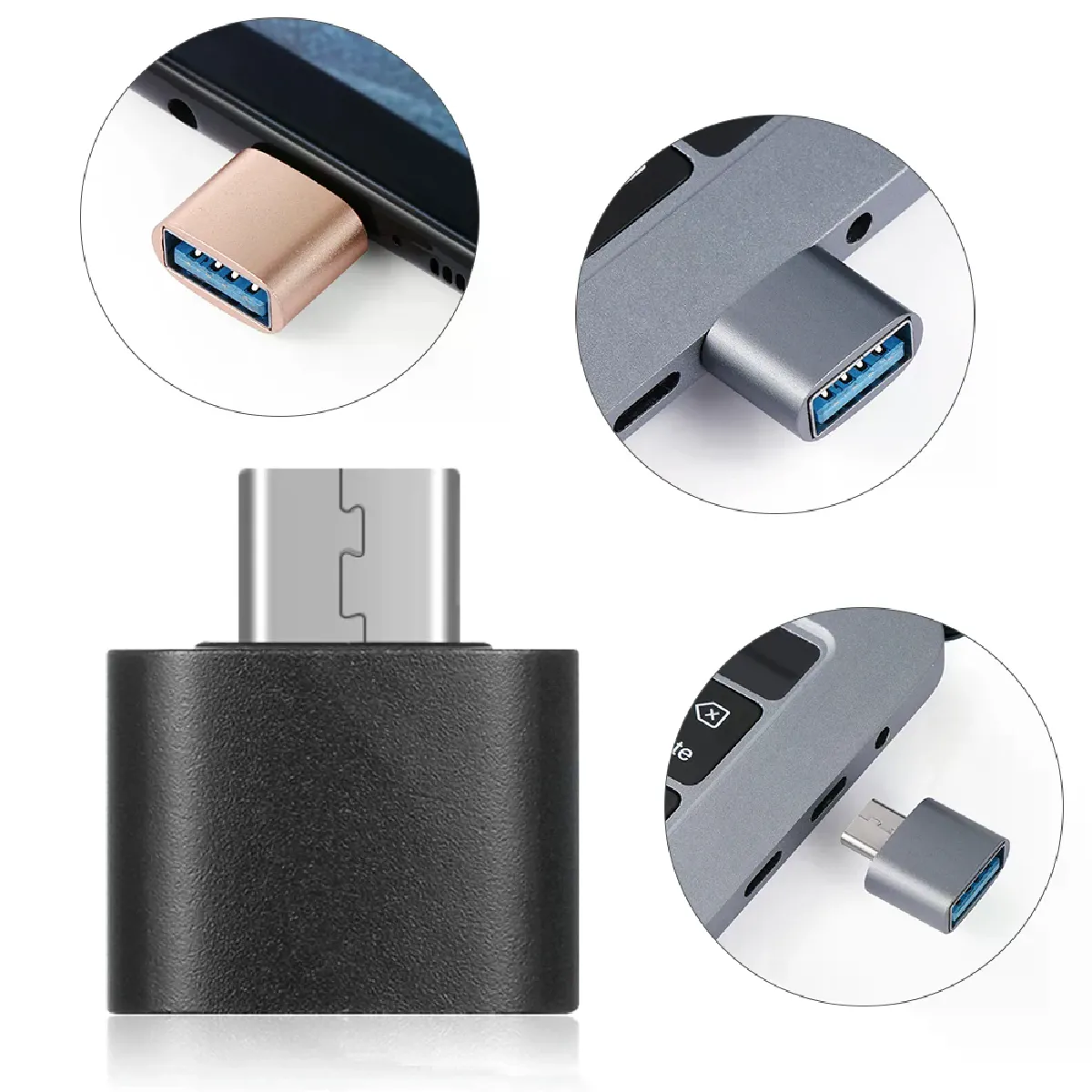 Générique Adaptateur Type C Vers Usb-C Otg