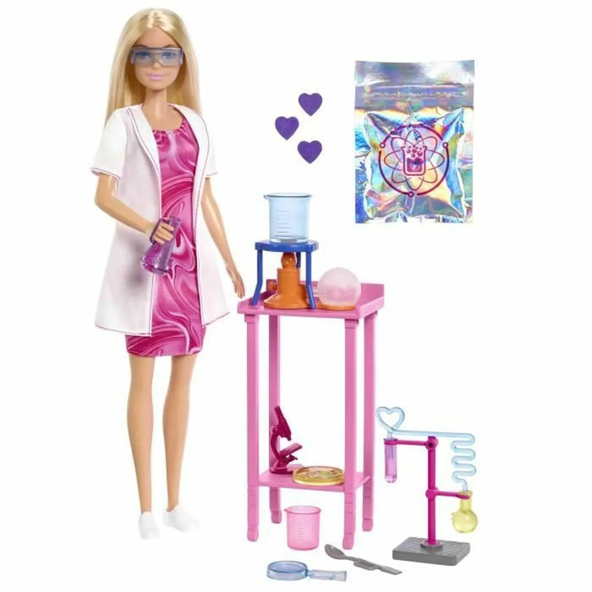 Barbie coffret scientifique poupée