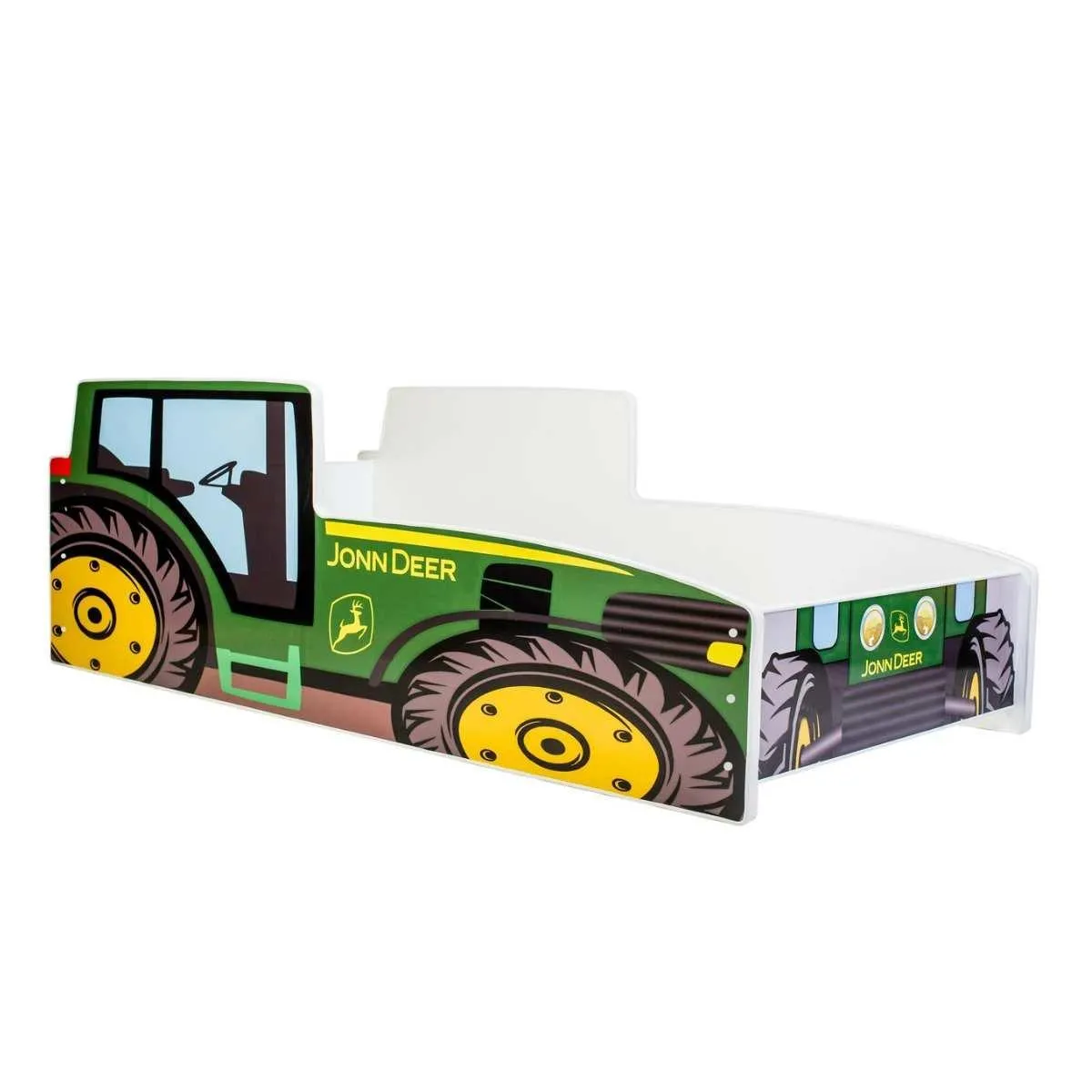 1001jouets Lit enfant tracteur - Vert 140x70