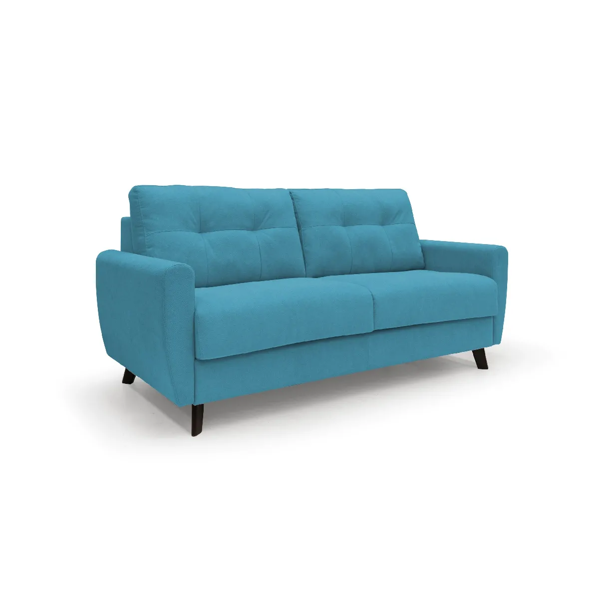Callisto Canapé lit convertible T02 208 cm - Bleu ciel