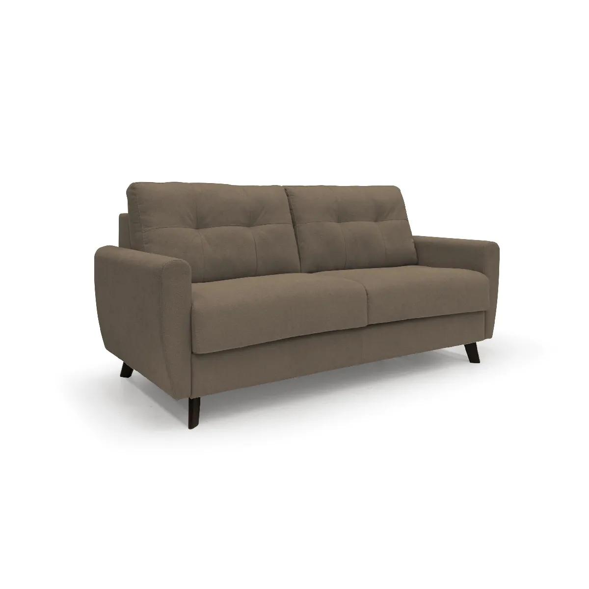 Callisto Canapé lit convertible T02 188 cm - Brun