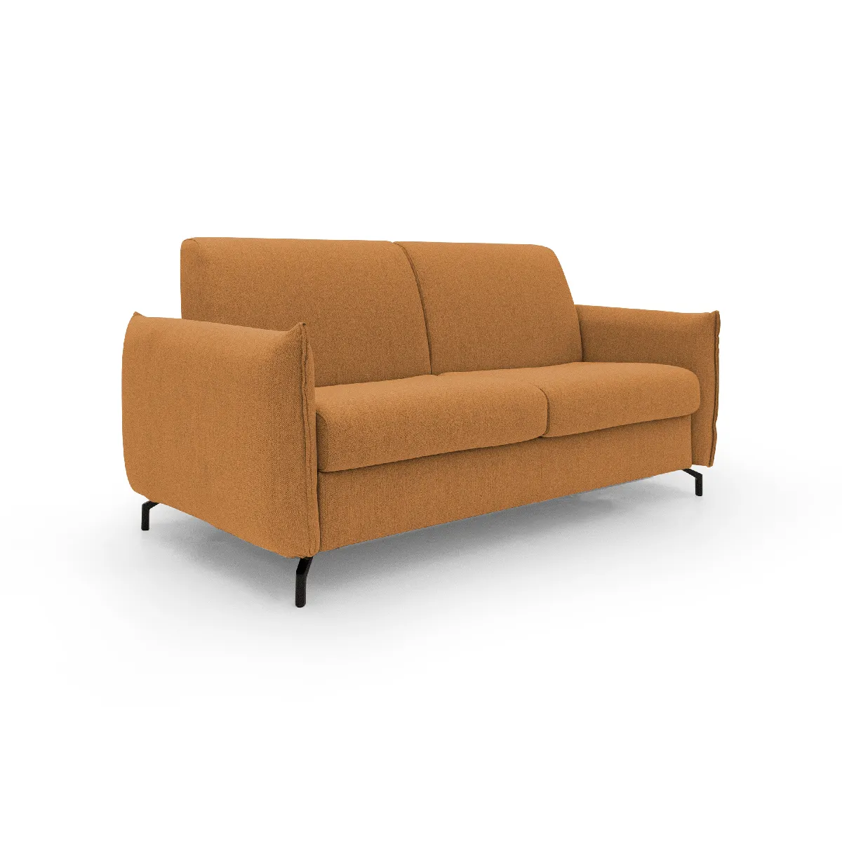 Divani.store Scarlet Canapé lit convertible - Orange