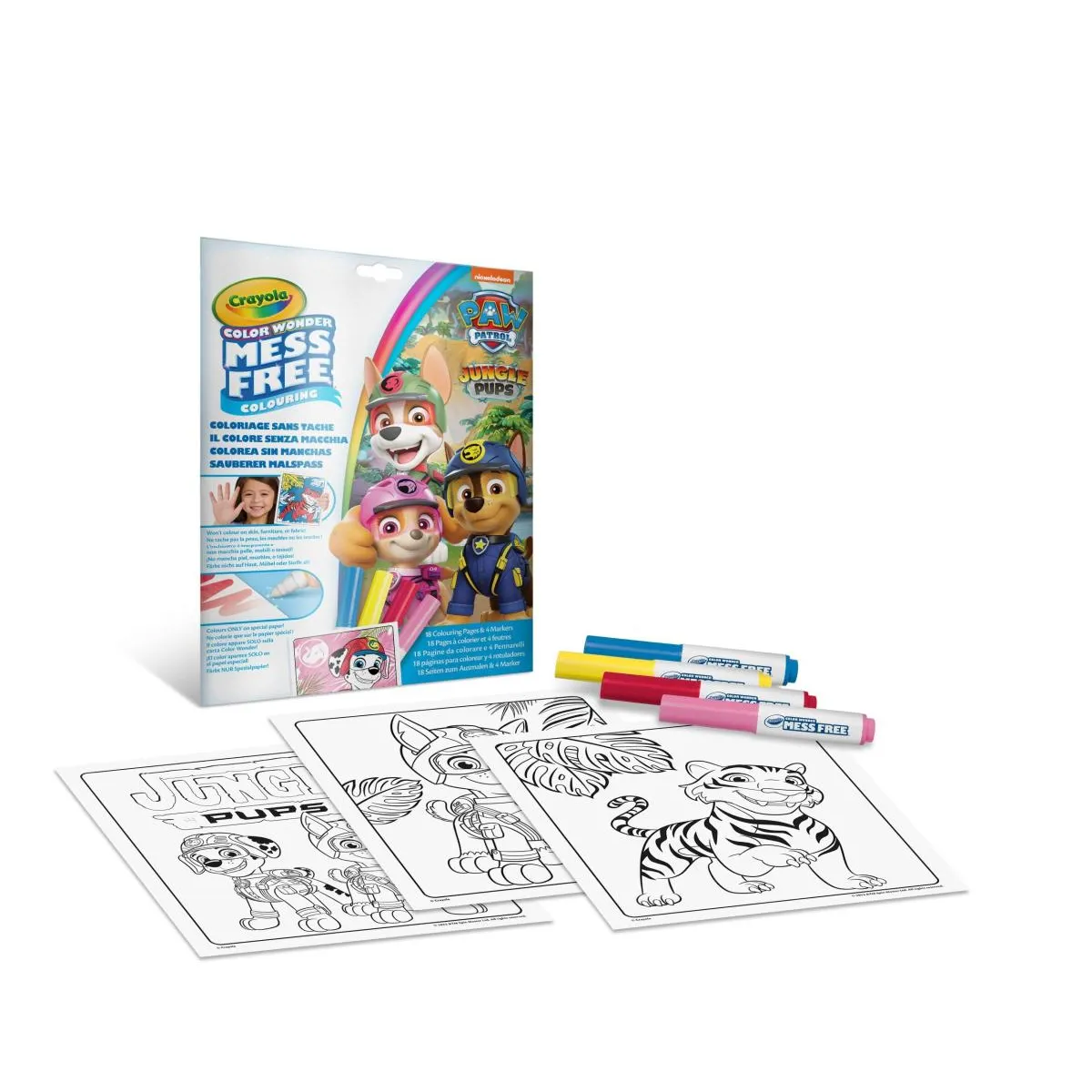 Goliath Coffret Coloriage Enfants Pat Patrouille - 22 Pièces