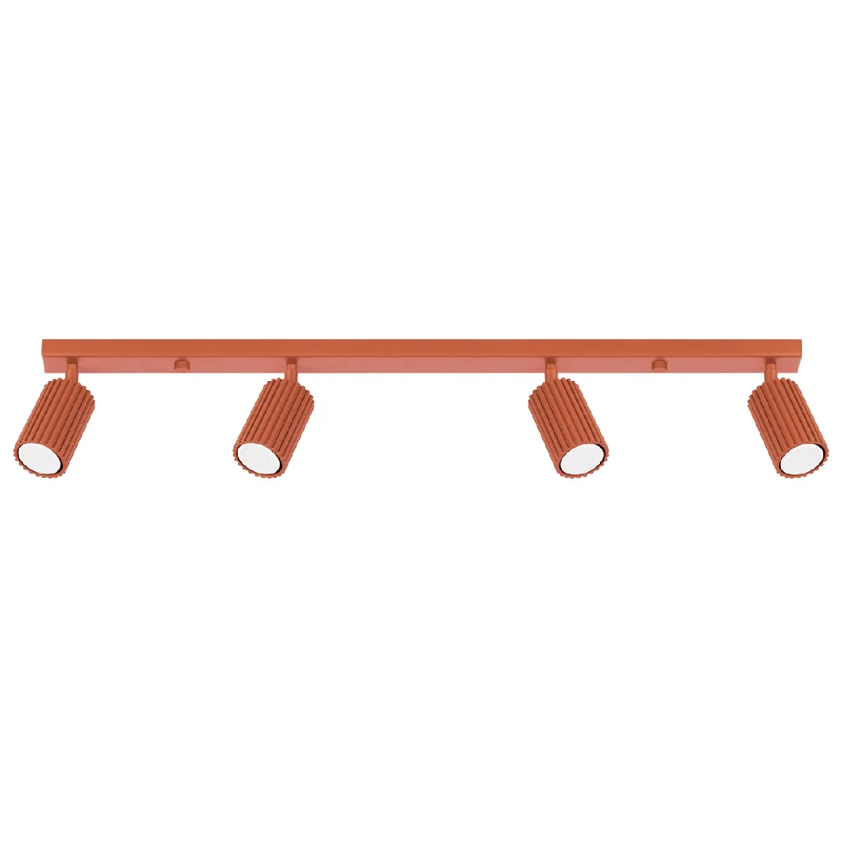 Sollux spot Karbon 4 lampes - Rouge
