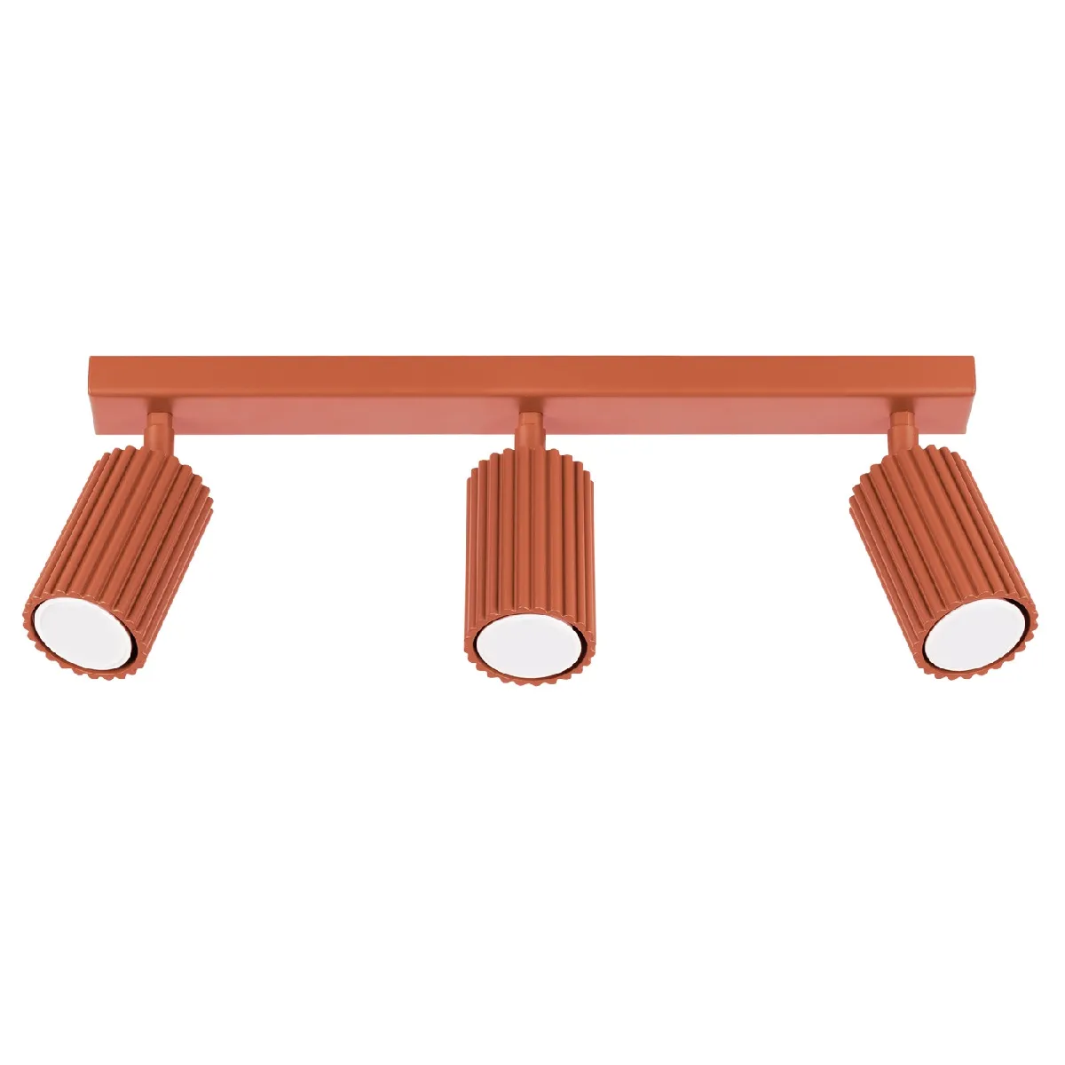Sollux spot Karbon 3 lampes - Rouge