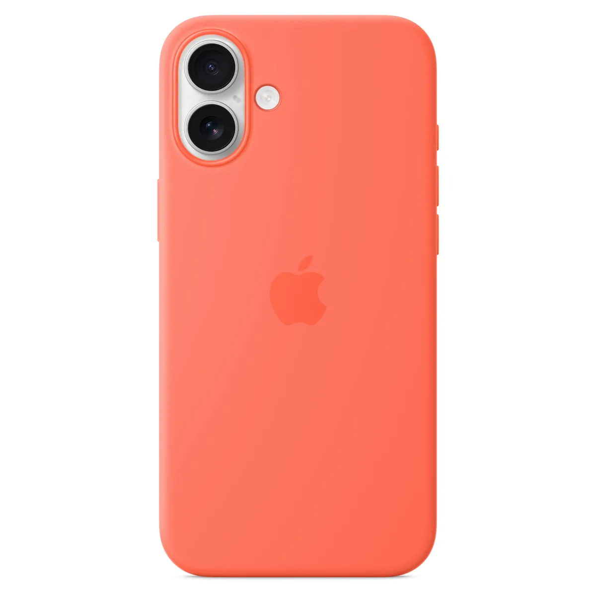 Apple Silicone Case with MagSafe Tangerine Apple iPhone 16 Plus