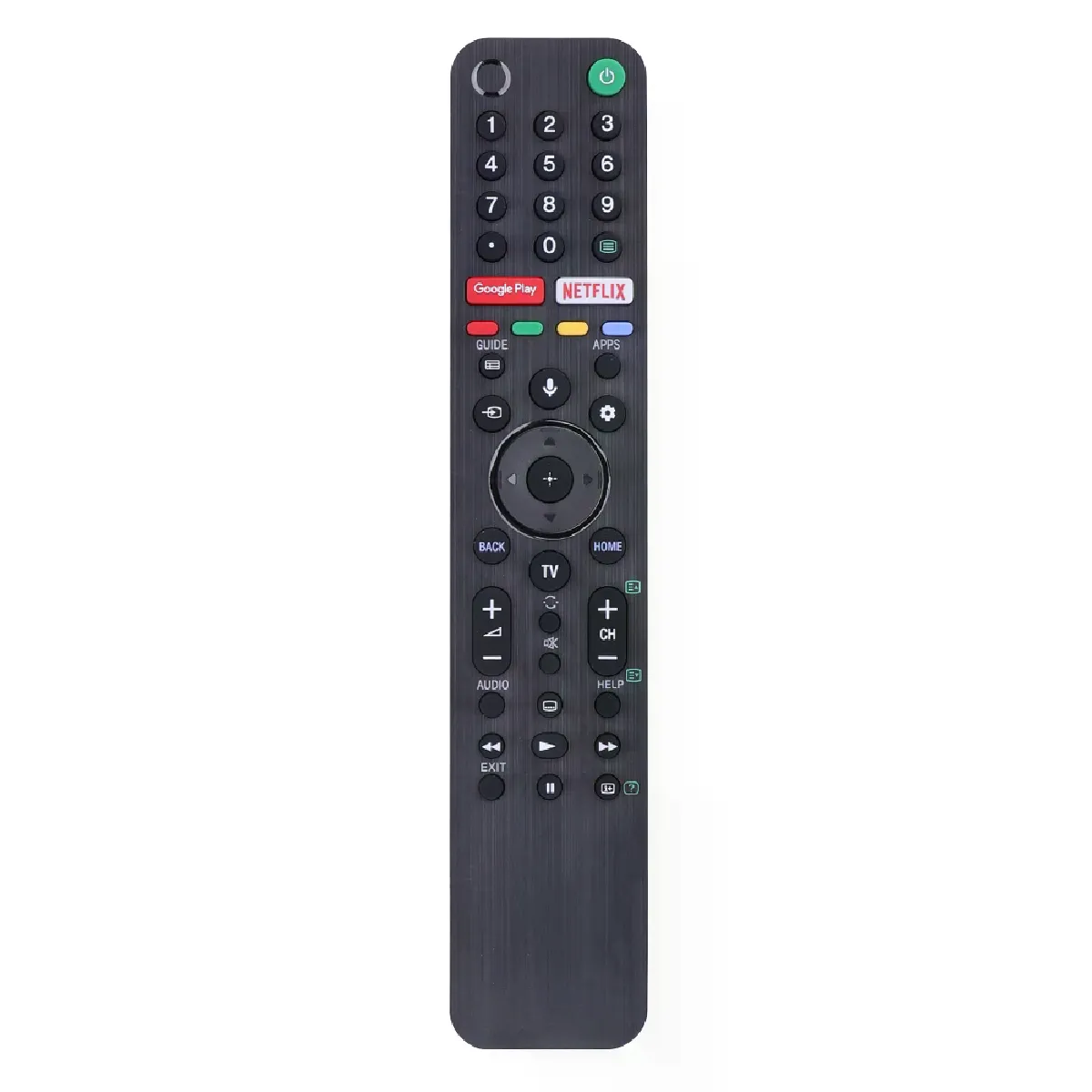 Télécommande TV pour Sony Smart - Noir