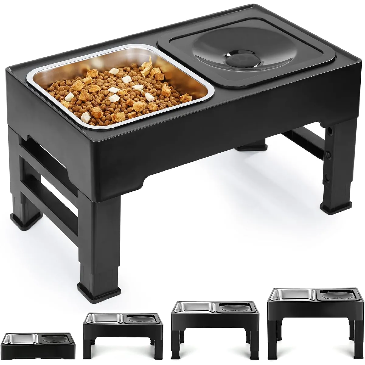 Meilleurs prix pour Vendos85 - Gamelle surélevée ajustable 4 hauteurs