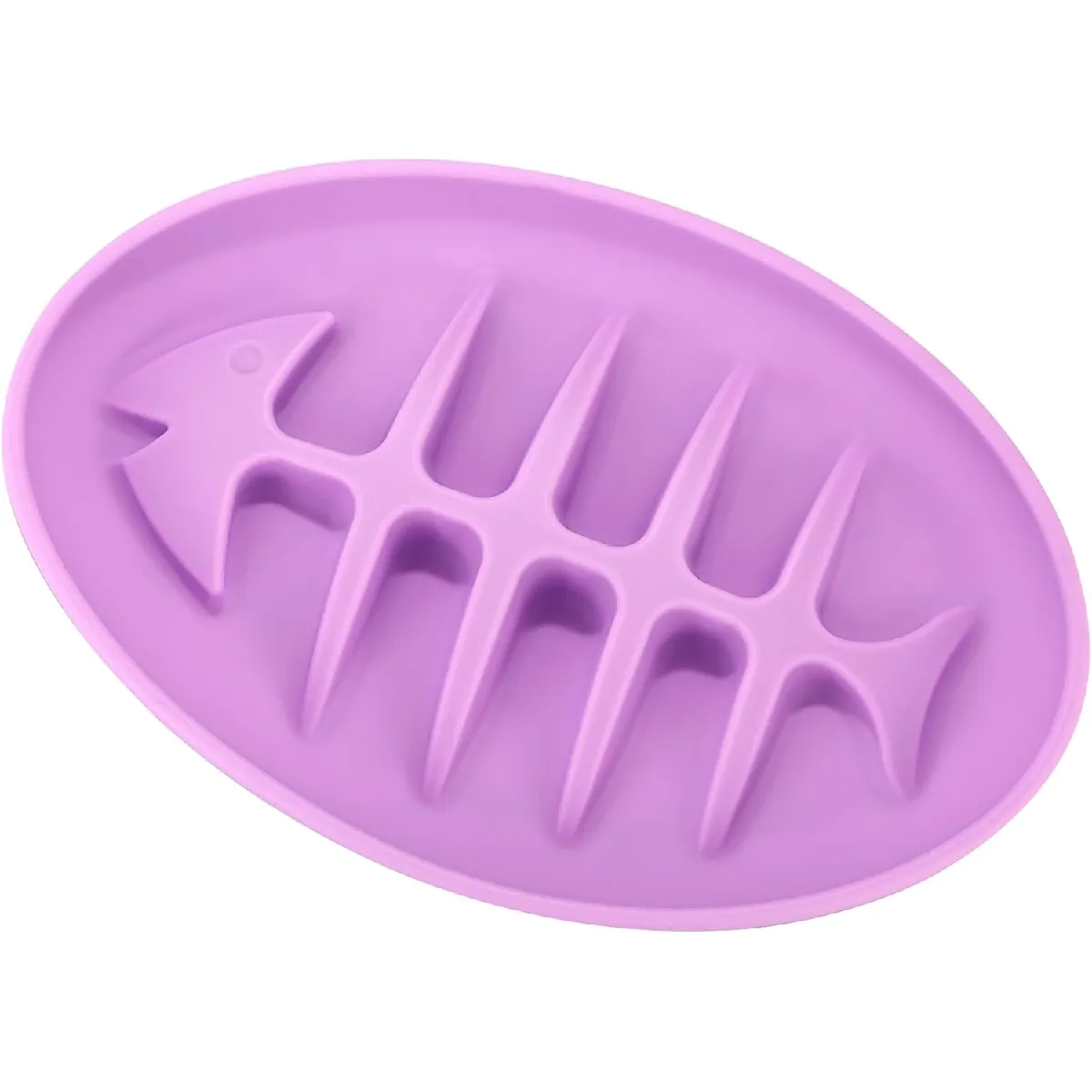 Meilleurs prix pour Gamelle Anti-Glouton pour Chats et Chiens - Violet