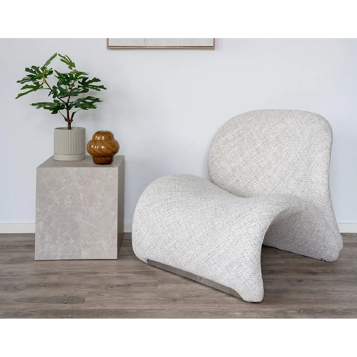 Lisa design Fauteuil Mattia - Sable Lisa design Fauteuil Mattia - Sable