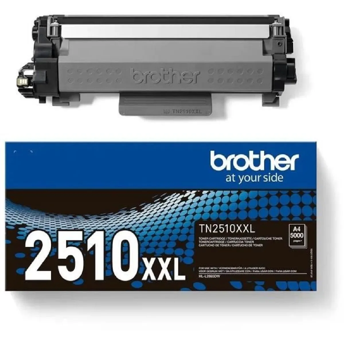Toner original Brother TN2510XXL 1 Unité