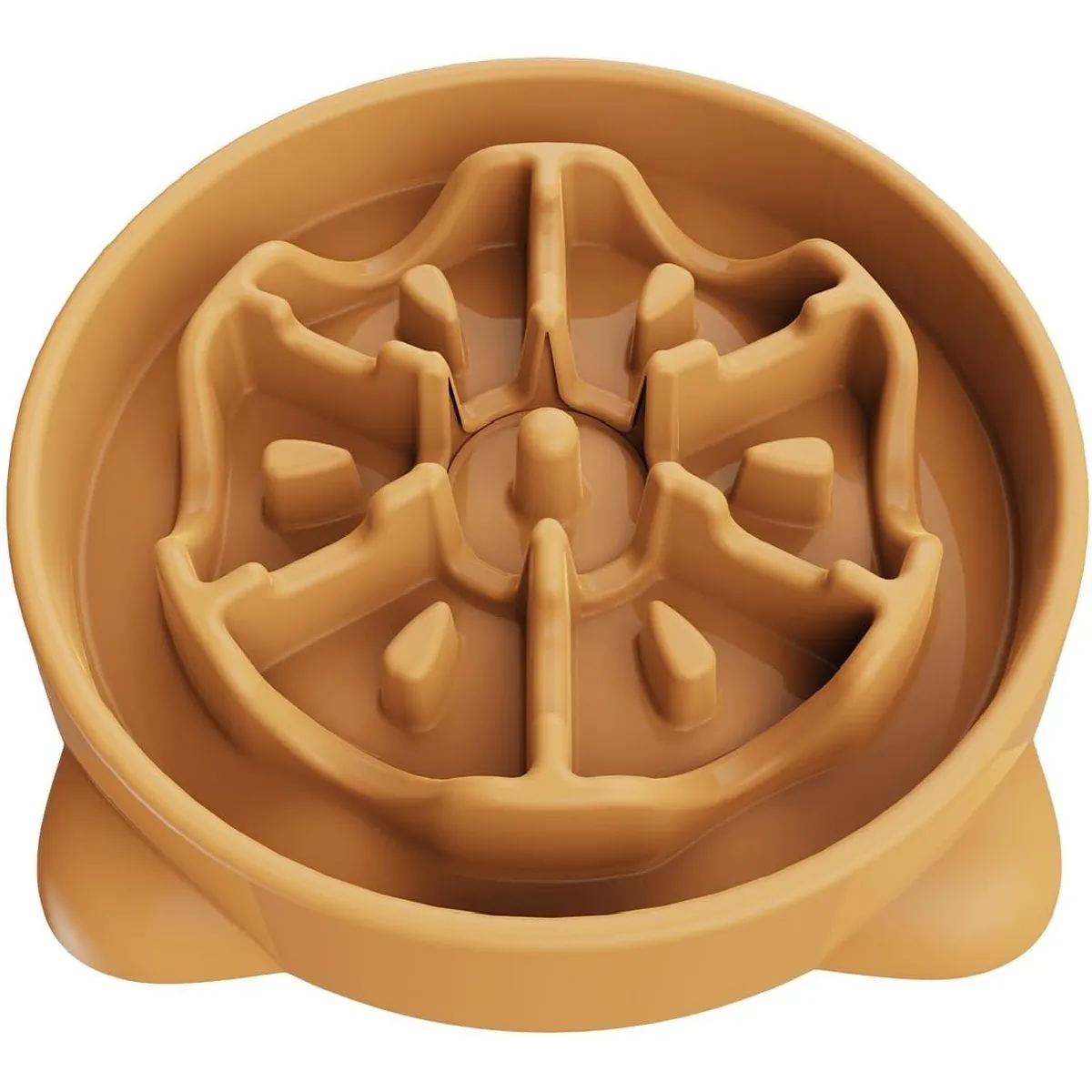 Comparer les prix de Gamelle Anti Glouton Chien Grande Taille 27.1 cm - Orange