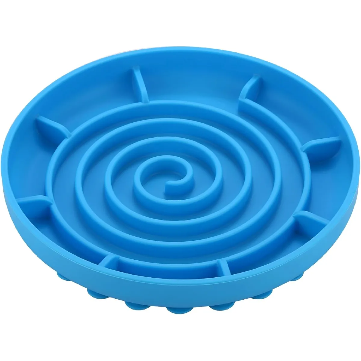 Meilleurs prix pour Gamelle Anti Glouton pour Chien Taille S - Bleu