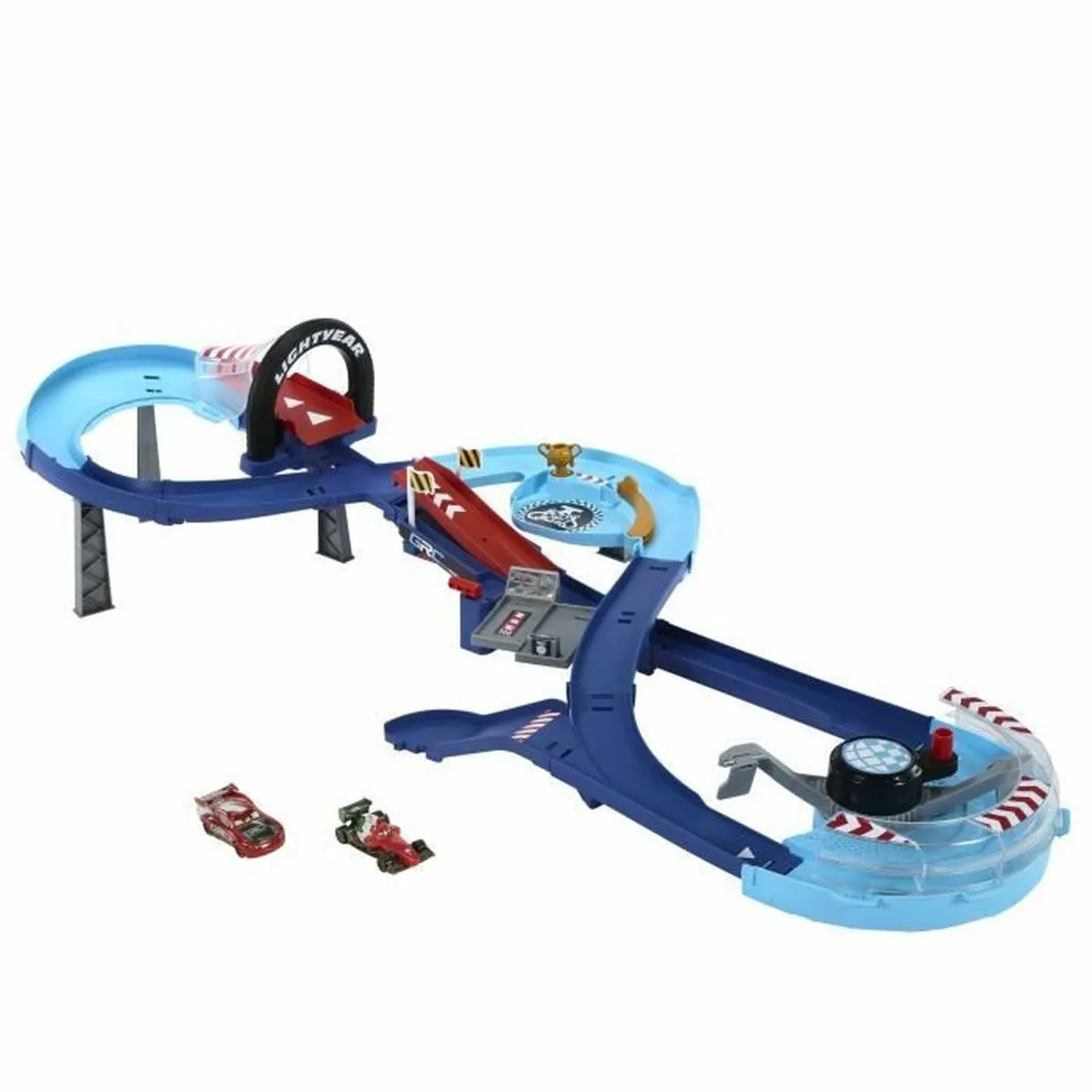 Hot Wheels Let’ Race Netflix City Course Glacée Coffret 1 Voiture Hot Wheels Structure de Jeu à connecter à d´Autres Coffrets HTN77 - vue 10