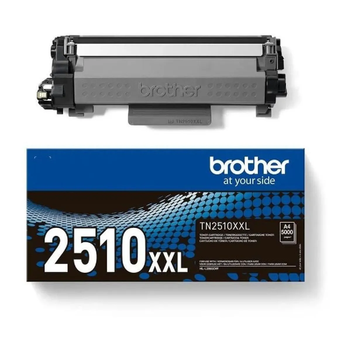 Toner original Brother TN2510XXL 1 Unité - vue 1
