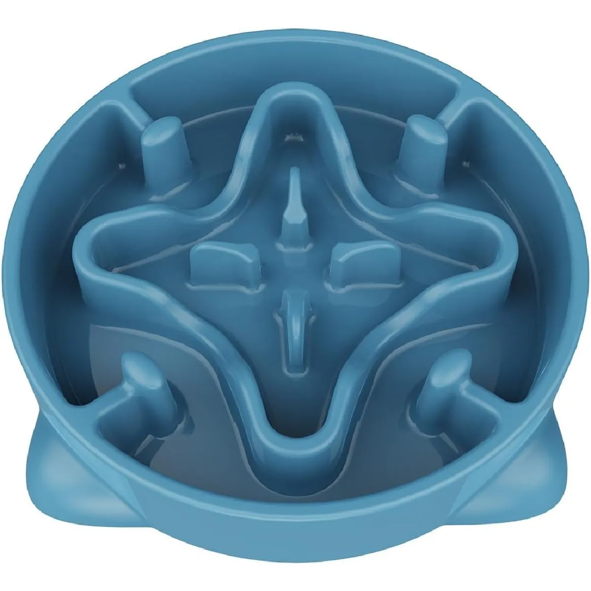 Meilleurs prix pour Gamelle Anti Glouton Chien Moyen 22 cm Bleu