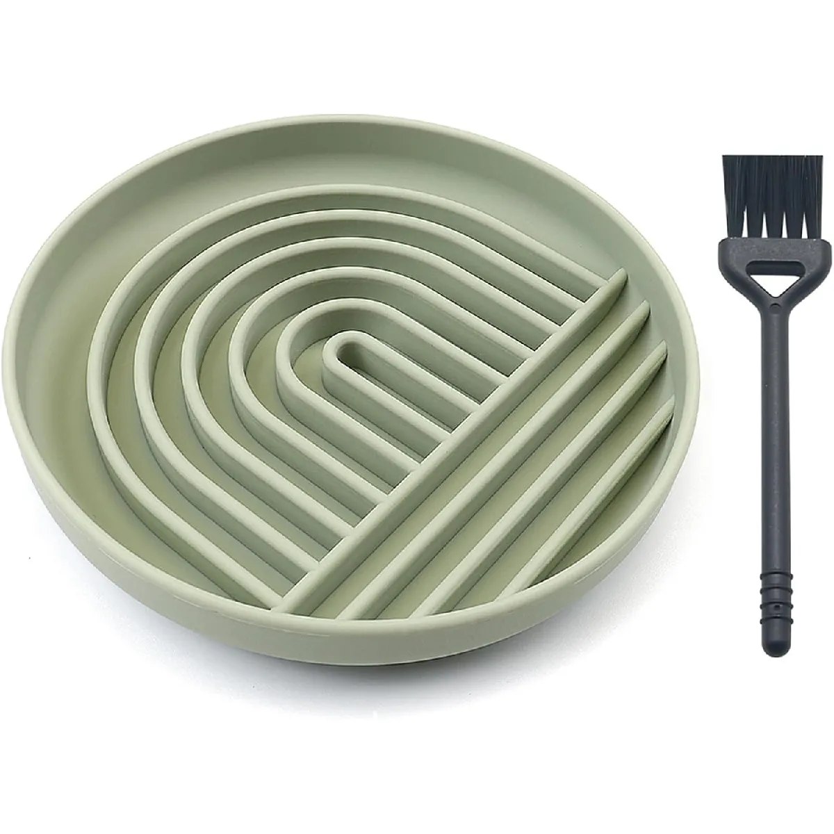 Meilleurs prix pour Gamelle Anti Glouton Silicone Vert