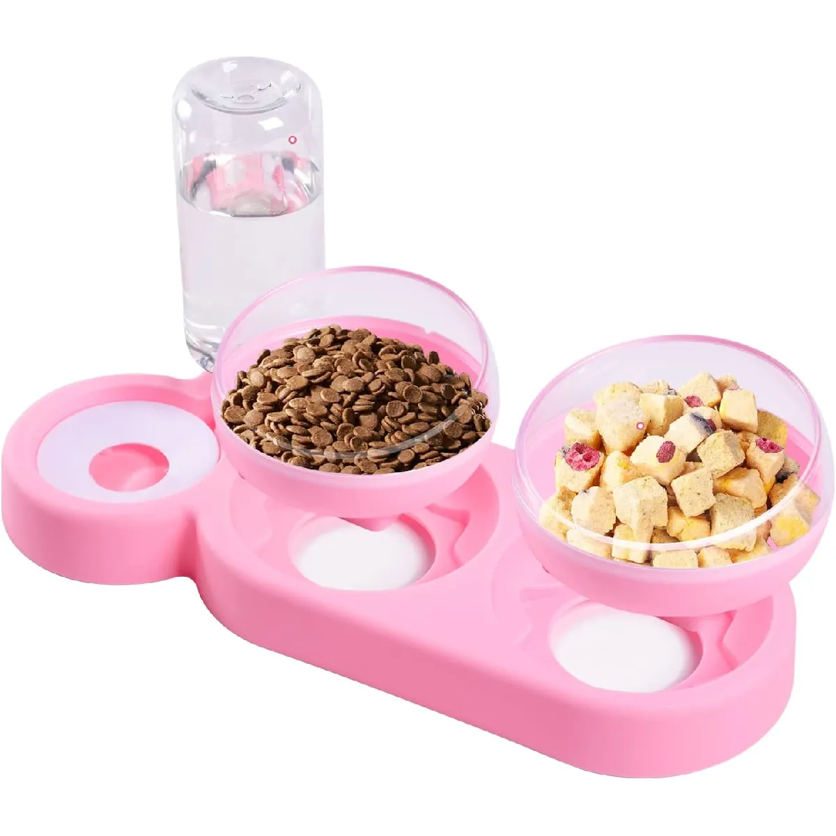 Meilleurs prix pour Distributeur Automatique pour Chien et Chat - Rose