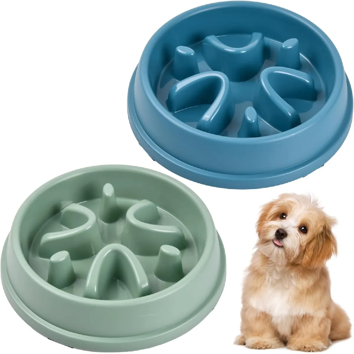 Comparer les prix de 2 Gamelles Anti-Glouton pour Chien