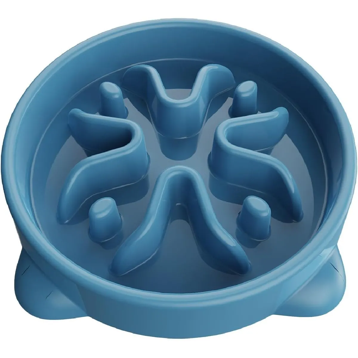 Meilleurs prix pour Gamelle Anti Glouton Petit Chien 16.3 cm Bleu