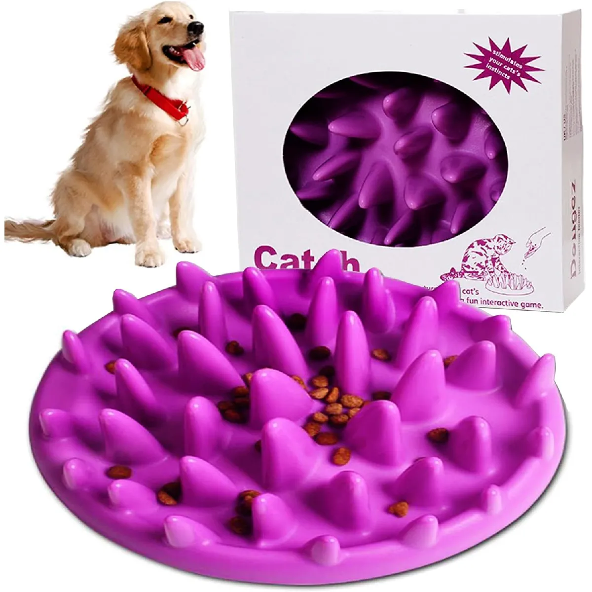 Comparer les prix de Gamelle Lente Anti Ballonnements Petits Chien