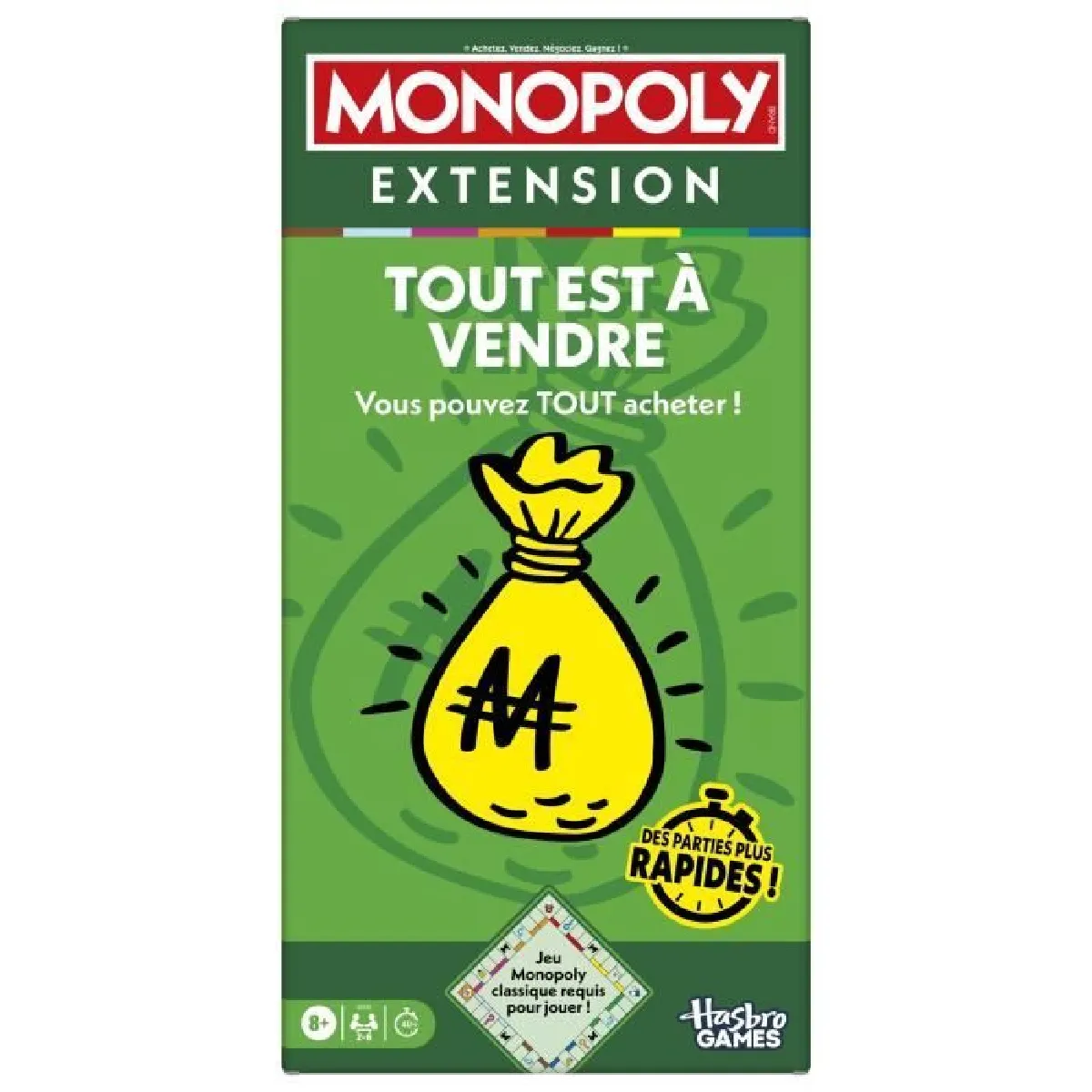 Monopoly Multicolore Jeu Classique Tout À Vendre - Image 3