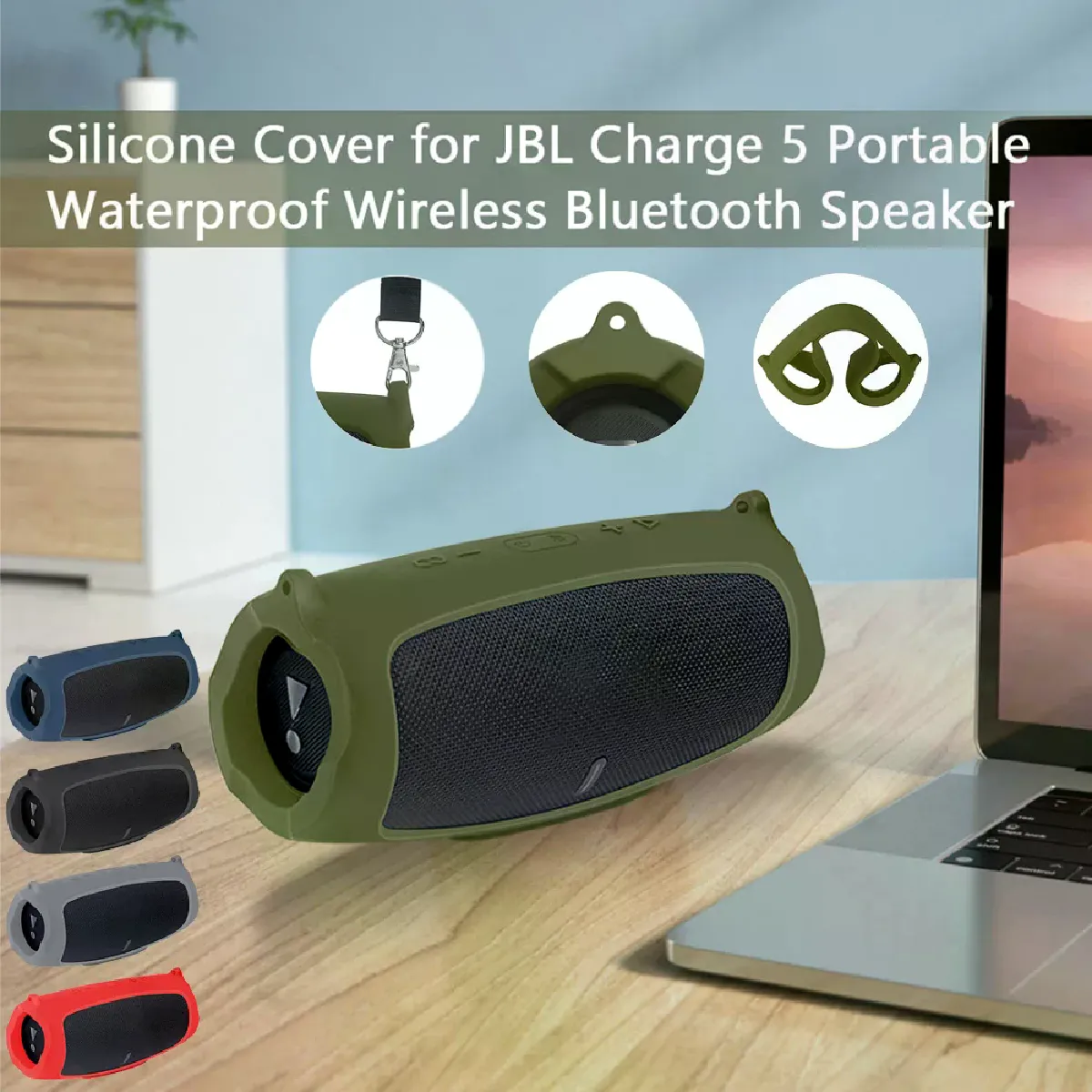 Housse en silicone pour haut-parleur J BL Clip 4 - Alibaba